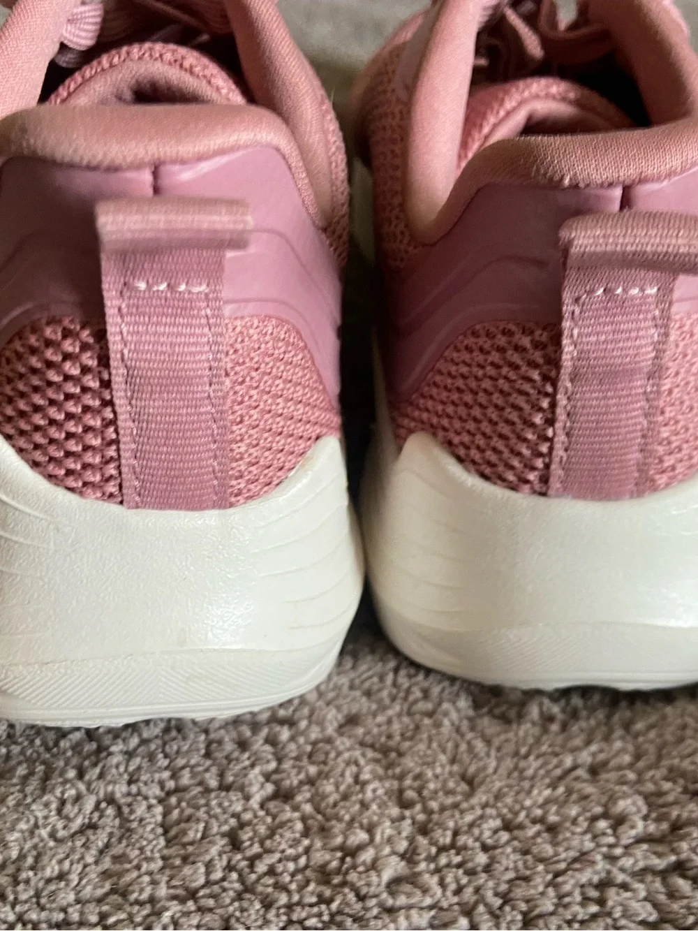 Skechers Women's Blush Pink Lace-Up Athletic Sneakers
